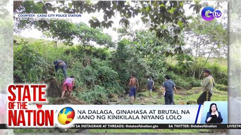 17 anyos na dalaga pinatay at ginahasa, lolo ng biktima arestado.